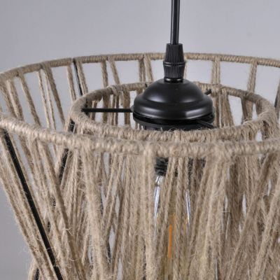 Goldlux Varberg lampa wisząca 1x20 W beżowa 316530