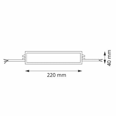 Goldlux zasilacz 12V LED biały 317322