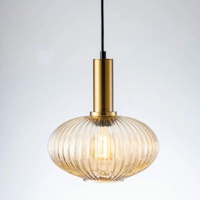 Goldlux Norfolk lampa wisząca 1x20 W złota 317384