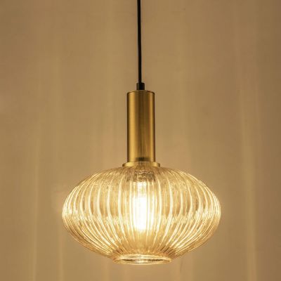 Goldlux Norfolk lampa wisząca 1x20 W złota 317384