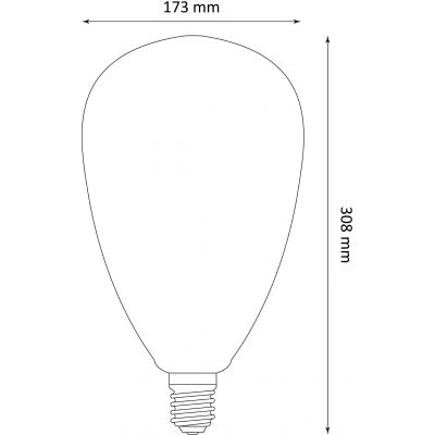 Goldlux DecoVintage żarówka LED 4W 1800 K E27 317803