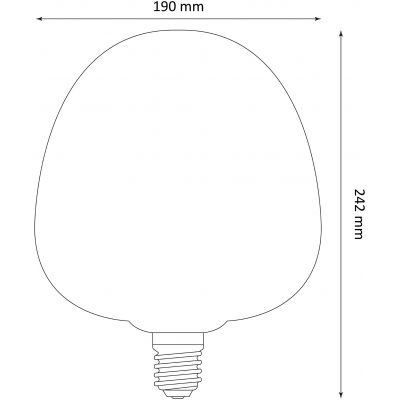 Goldlux DecoVintage żarówka LED 4W 1800 K E27 317834