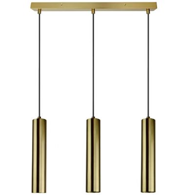 Goldlux Napoli lampa wisząca 3x8 W złota 318718