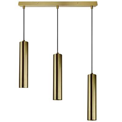 Goldlux Napoli lampa wisząca 3x8 W złota 318718