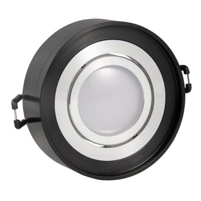 Goldlux Gaja lampa do zabudowy 1x8 W czarna 322067