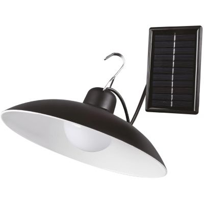 Goldlux Celina lampa solarna wisząca 1x1,8 W czarny 323132