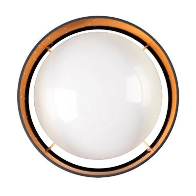 Goldlux Tuluza plafon 1x24 W czarny 323149