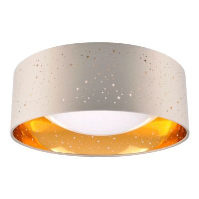 Goldlux Tuluza plafon 1x18 W szary 323224