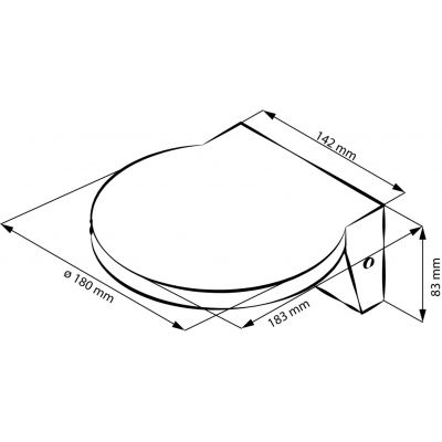 Goldlux Tesa kinkiet zewnętrzny 1x10 W czarny 324023