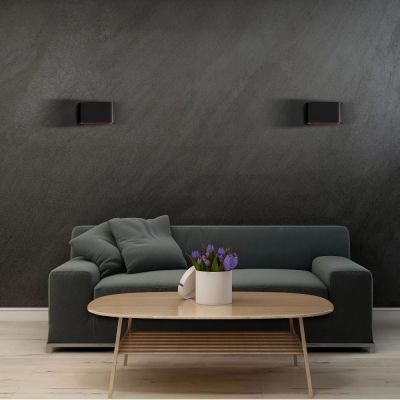 Goldlux Elissa kinkiet 1x10 W czarny 324412