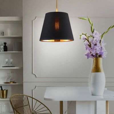 Goldlux Elena lampa wisząca 1x20 W czarna 325822