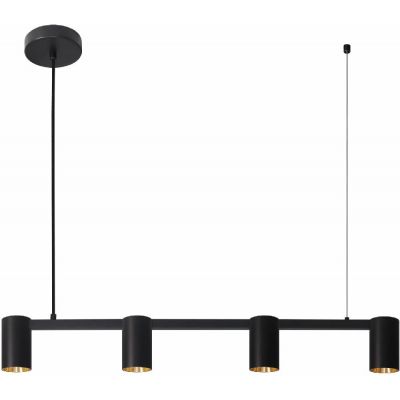 Goldlux Maribel lampa wisząca 4x12 W czarna 326171