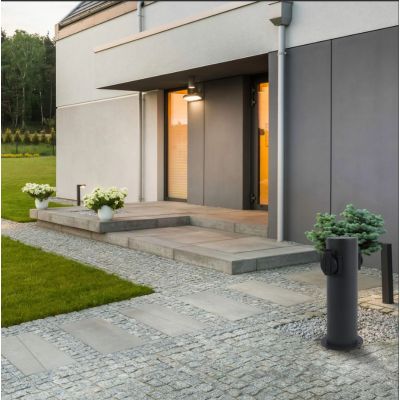 Goldlux Elektri słupek zasilający czarny 327956