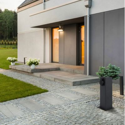 Goldlux Elektri słupek zasilający grafitowy 327963