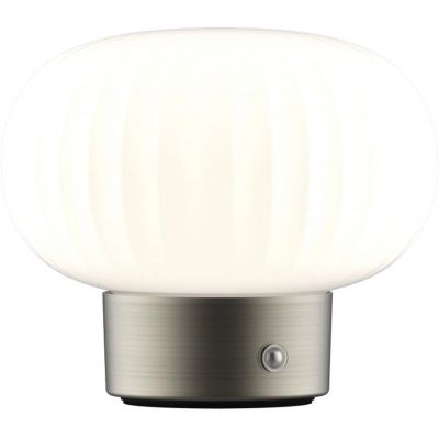 Goldlux Led Latte lampa stołowa 1x1,8 W biała-srebrna 329844