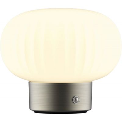 Goldlux Led Latte lampa stołowa 1x1,8 W biała-srebrna 329844