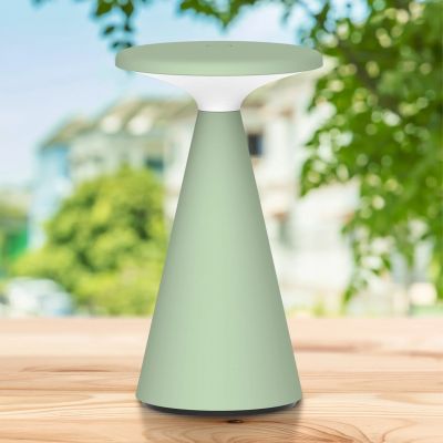 Goldlux Paros lampa stołowa zielona 329974