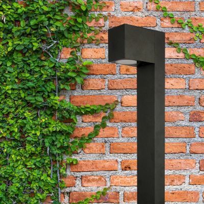 Goldlux Boston lampa stojąca zewnętrzna 1x10 W czarny mat 330987