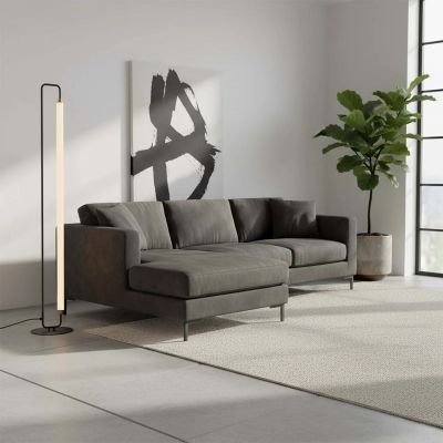 Goldlux Felicja lampa stojąca 1x24 W czarna 334008