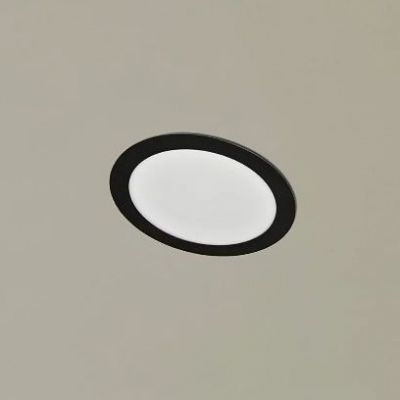 Goldlux Rigel LED lampa do zabudowy 1x4,8 W czarna 324108
