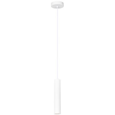 Italux Rilok lampa wisząca 1x10 W biała PND-83920-1-WH