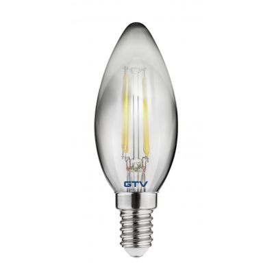 GTV żarówka LED 1x4 W 1800 K E14 LD-C35FP4-18