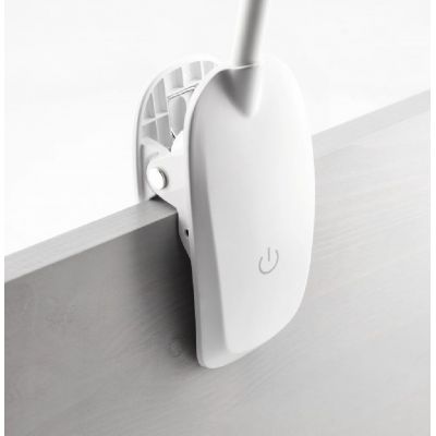 GTV Frogy lampa biurkowa 1x5 W biała LB-FRO5W-00-DEC