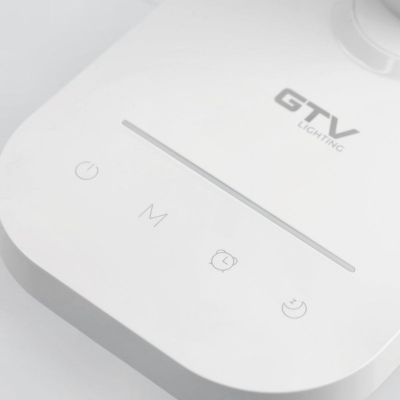 GTV Gale lampa biurkowa 1x8 W biała LB-GAL8W-00-DEC