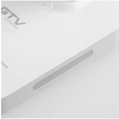 GTV Gale lampa biurkowa 1x8 W biała LB-GAL8W-00-DEC