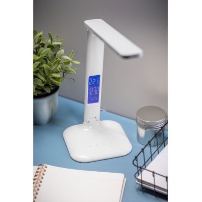 GTV Linear lampa biurkowa 1x7 W biała LB-LIN7W-00-DEC