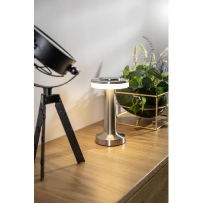 GTV lampa stołowa 1x3 W szara LB-MON3W-02-DEC