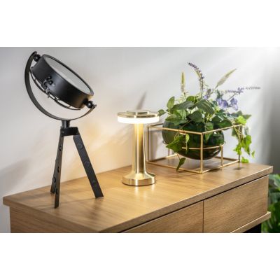 GTV lampa stołowa 1x3 W złota LB-MON3W-40-DEC