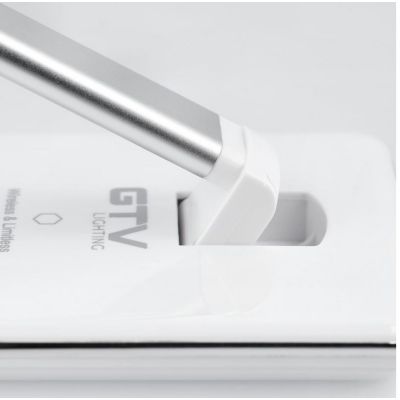 GTV Tritton lampa biurkowa 1x6 W biała LB-TRIT6W-00-DEC