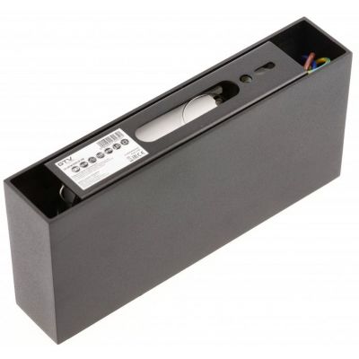 GTV Artemida lampa podsufitowa 1x15 W czarna LD-ATM15WCP-NB