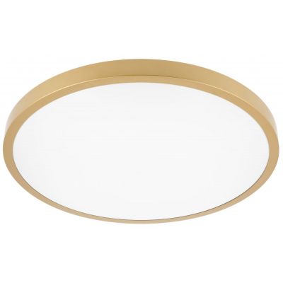 GTV Atol plafon 1x32 W biały-złoty LD-ATOL32W-NW-40