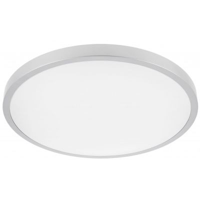 GTV Atol plafon 1x32 W biały-srebrny LD-ATOL32W-WW-02