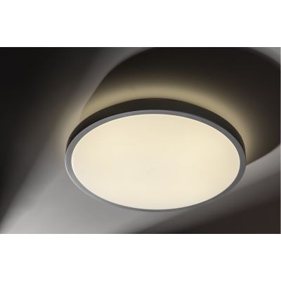 GTV Atol plafon 1x32 W biały-srebrny LD-ATOL32W-WW-02