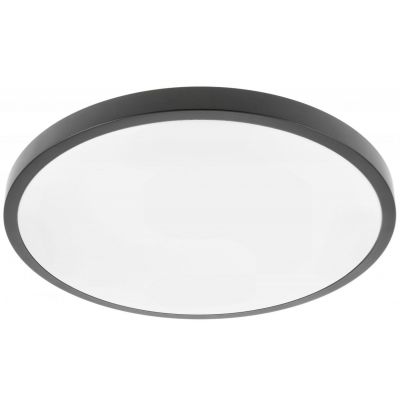 GTV Atol plafon 1x32 W biały-czarny LD-ATOL32W-WW-10