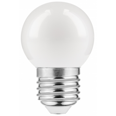 GTV żarówka LED 1x1 W biała E27 LD-B45C01W-WH