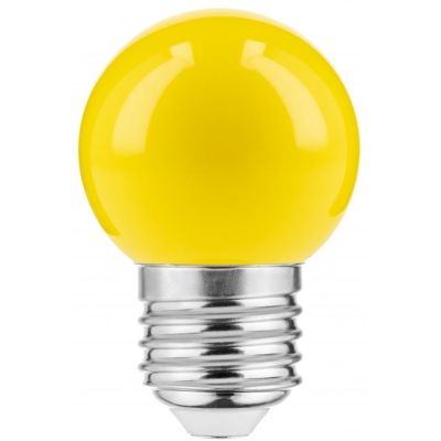 GTV żarówka LED 1x1 W żółta E27 LD-B45C01W-YW