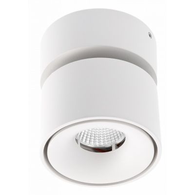 GTV Bianco lampa podsufitowa 1x8 W biała LD-BNCC8WOB-NB