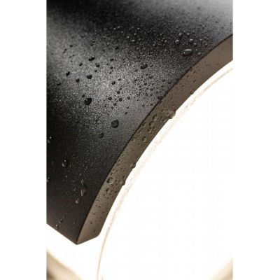 GTV Canti kinkiet zewnętrzny 1x12 W biały-czarny LD-CANTI12WOK-40