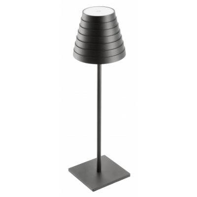 GTV Fizzi lampa stołowa 1x2,5 W czarna LD-FIZZI-10-DEC