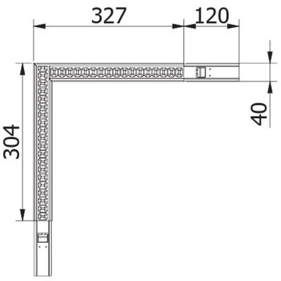 GTV Omega Line-L lampa do systemu linkowego 1x30 W biały LD-OME30WNB-10-L