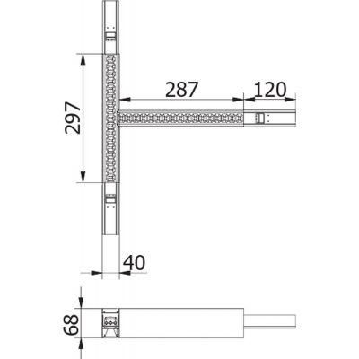 GTV Omega Line-T lampa do systemu linkowego 1x30 W biały LD-OME30WNB-10-T