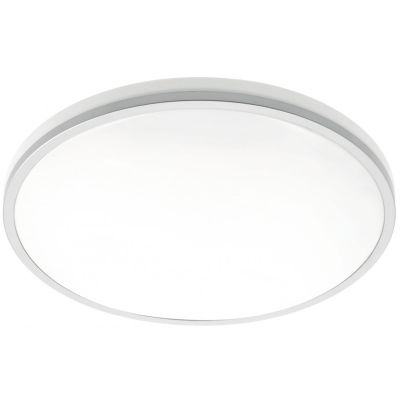 GTV Tula plafon 1x24 W biały-szary LD-TUL24W-NW-80