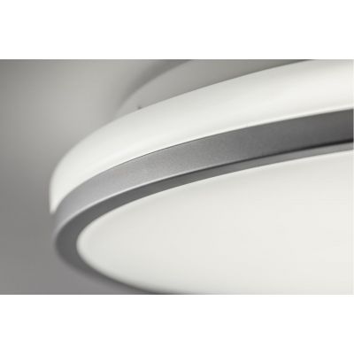 GTV Tula plafon 1x24 W biały-szary LD-TUL24W-NW-80