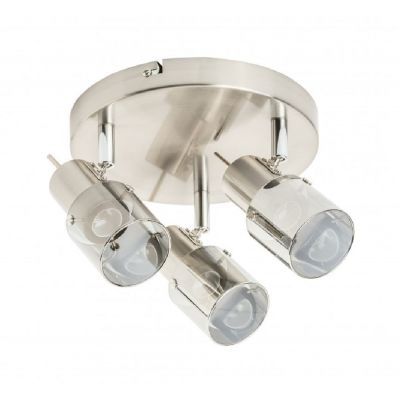 GTV Aralia lampa podsufitowa 3x20 W przydymiona OS-AR3G9-10
