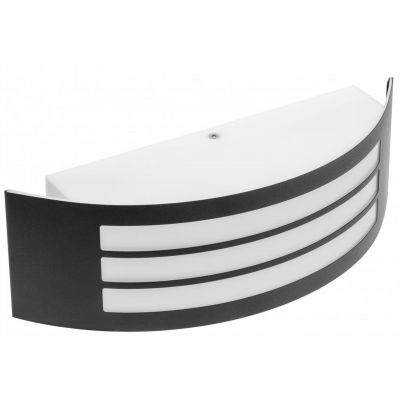 GTV Astrit kinkiet zewnętrzny 1x14 W czarny OS-ASTRITE27-20