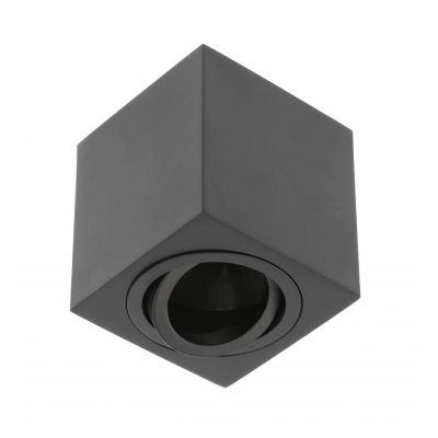 GTV Aveiro lampa podsufitowa 1x20 W czarna OS-AVB8090KW1-00